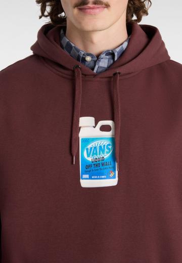 Пуловер с капюшоном