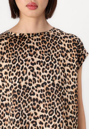 Атласная блузка