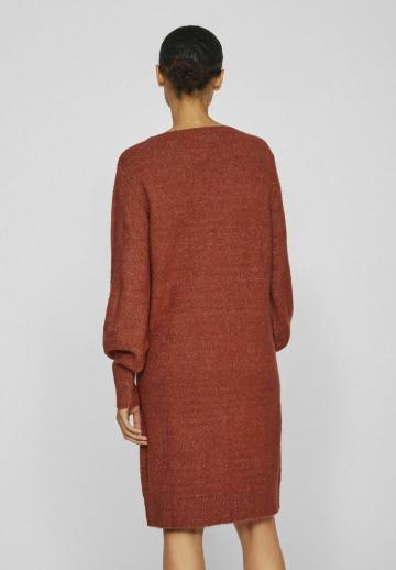 Вязаное платье