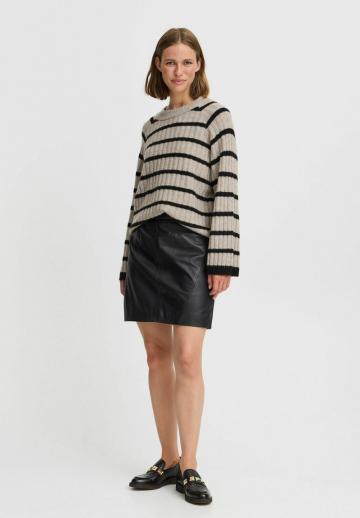 Кожаная юбка
