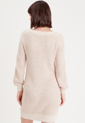 Вязаное платье
