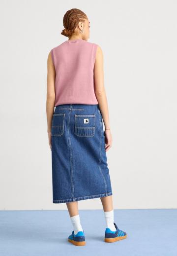 Юбка с накладными карманами