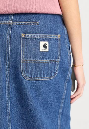 Юбка с накладными карманами