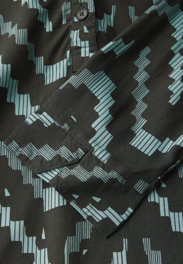 Атласная блузка