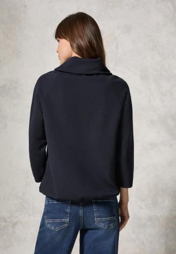 Пуловер с рукавом три четверти