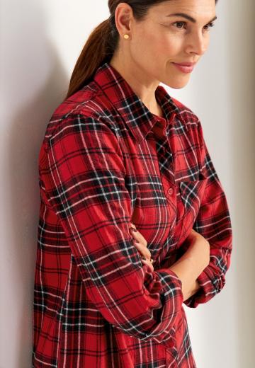 Фланелевая рубашка