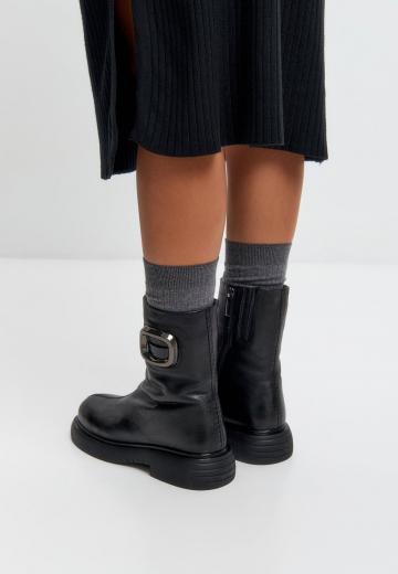 Полусапожки на платформе