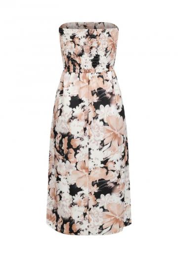 Платье без бретелек