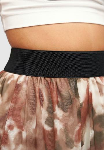 Юбка с воланами