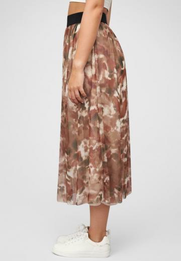 Юбка с воланами
