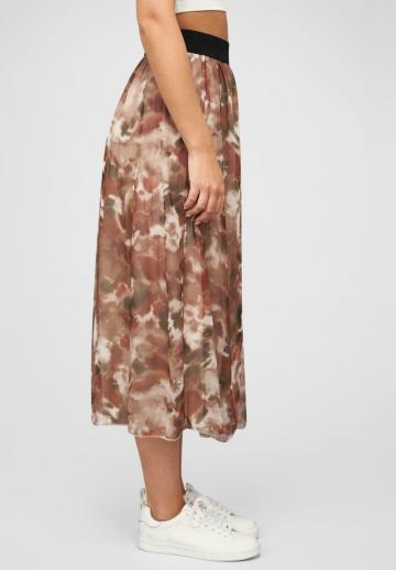 Юбка с воланами