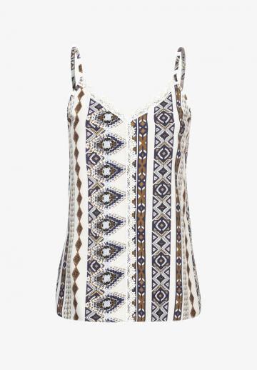 Топ на бретельках