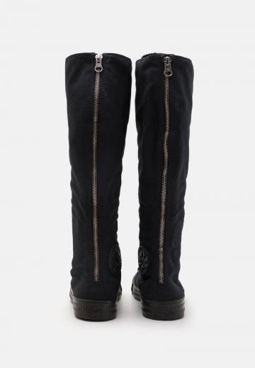 Сапоги на шнуровке