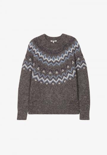 Длинный пуловер