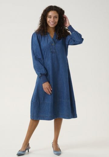 Джинсовое платье