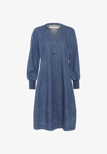 Джинсовое платье