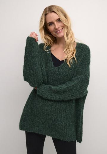 Длинный пуловер