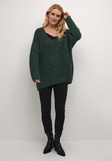 Длинный пуловер