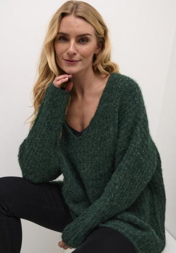 Длинный пуловер