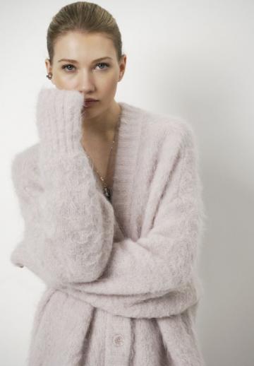 Длинный жилет