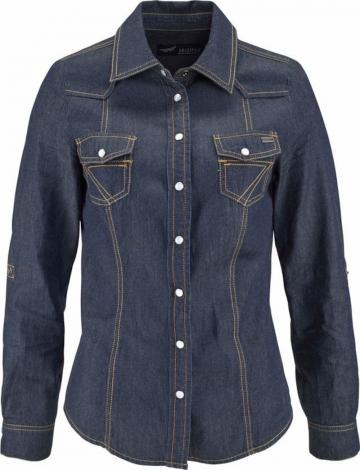Джинсовая блузка