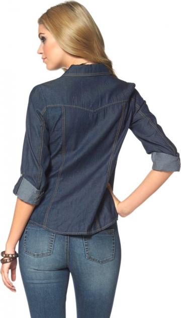Джинсовая блузка