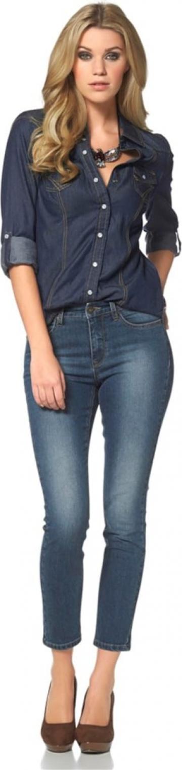 Джинсовая блузка