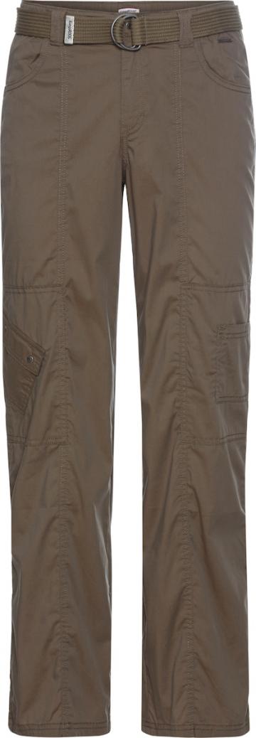 Брюки с накладными карманами