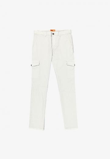 Брюки с накладными карманами