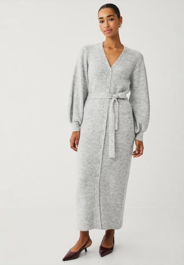 Вязаное платье