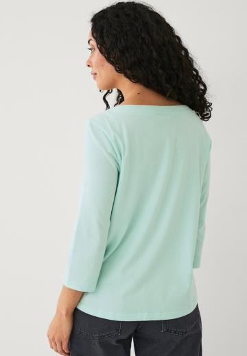 Майка с рукавом три четверти