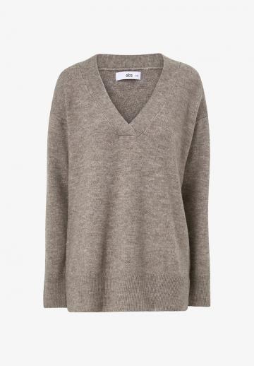 Длинный пуловер