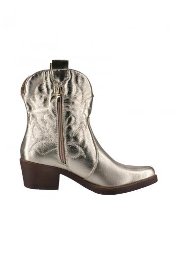 Полусапожки на высоком каблуке