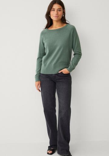 Пуловер в полоску