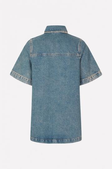 Джинсовая блузка