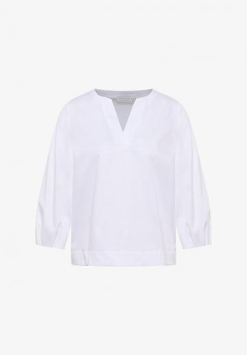 Атласная блузка