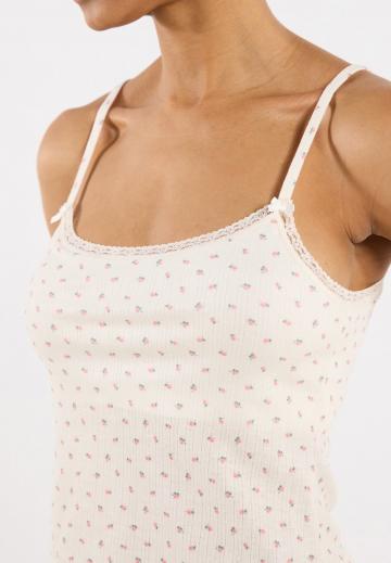 Топ на бретельках