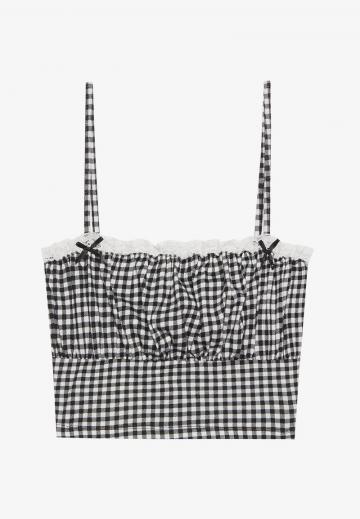 Топ на бретельках