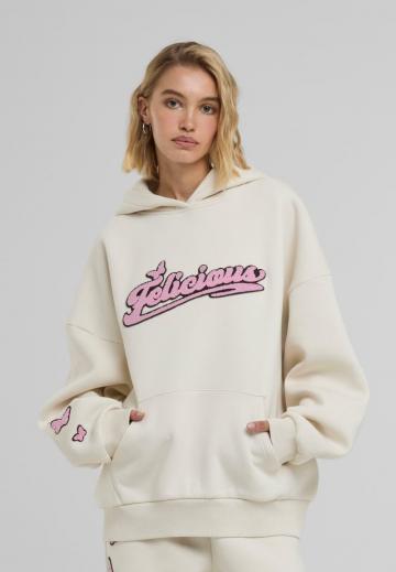 Пуловер с капюшоном