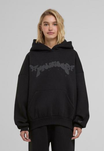 Пуловер с капюшоном