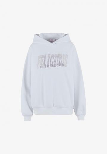 Пуловер с капюшоном