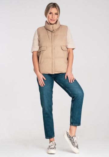 Пуховой жилет