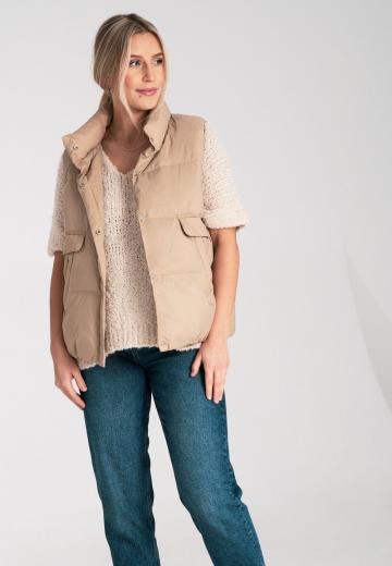 Пуховой жилет