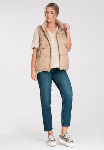 Пуховой жилет