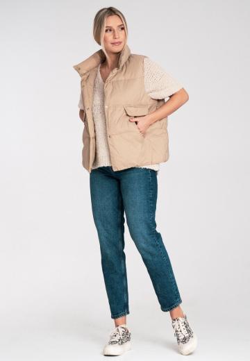 Пуховой жилет