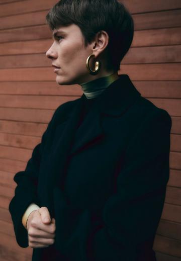 Шерстяное пальто