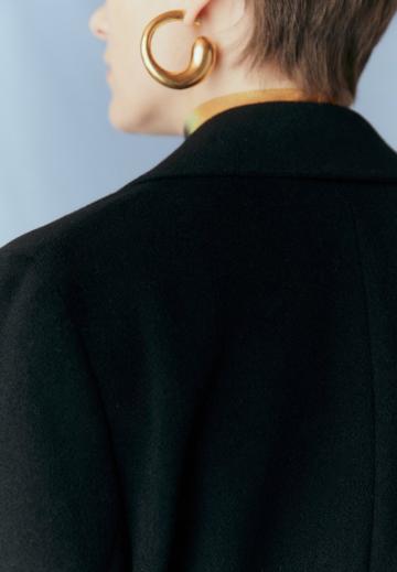 Шерстяное пальто