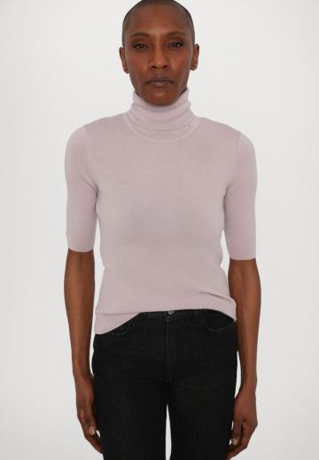 Пуловер с коротким рукавом