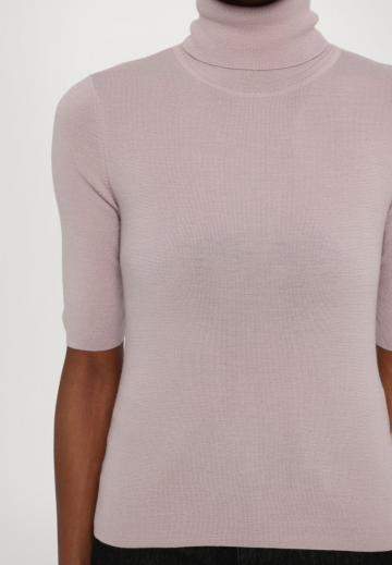 Пуловер с коротким рукавом