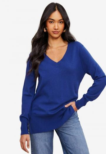 Длинный пуловер